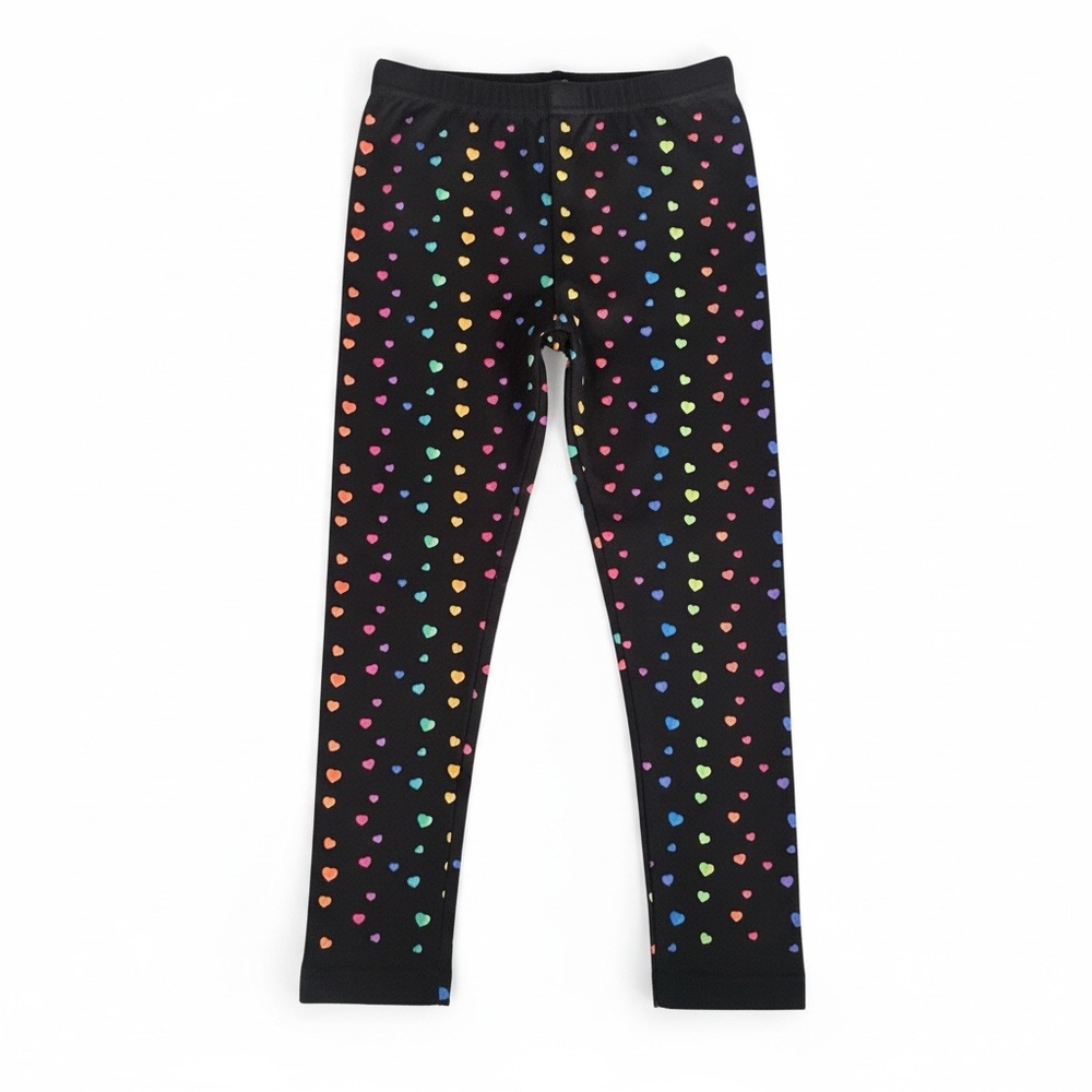 The Children’s Place Colorful Heart Print Kids Leggings